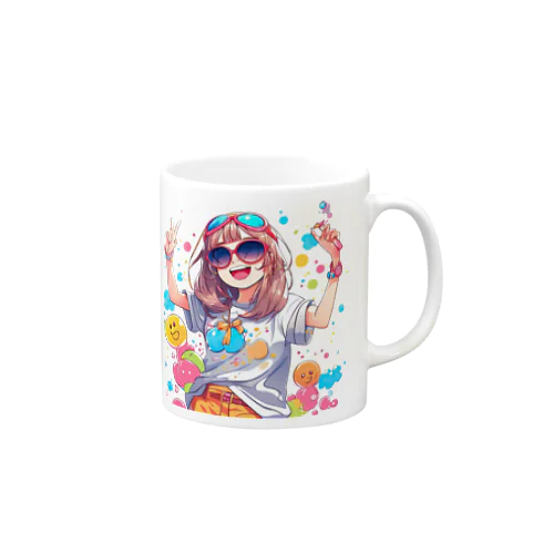 可愛い女 Mug