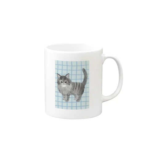 ノルウェージャンフォレストキャットのノエル Mug