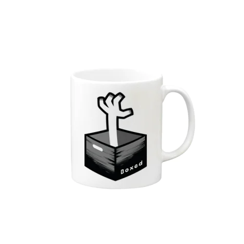 【Boxed * Horror】白Ver Mug