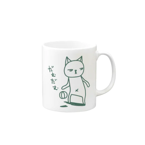 バスケねこちゃん Mug