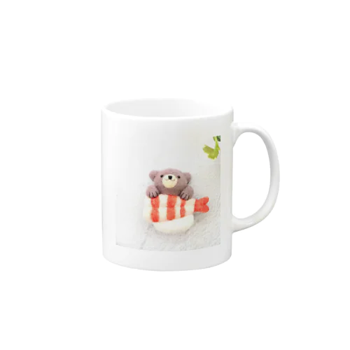 ひょっこり！えびのお寿司 Mug