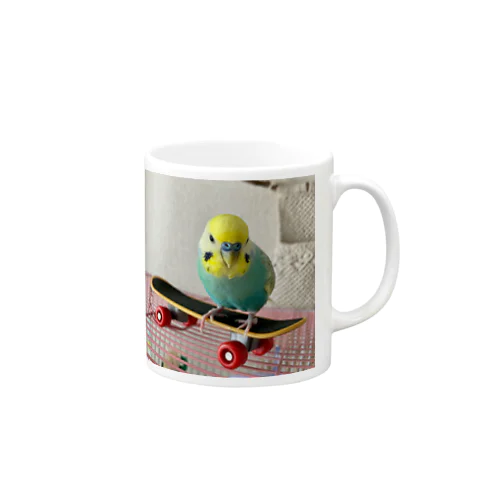 スケボーインコ Mug