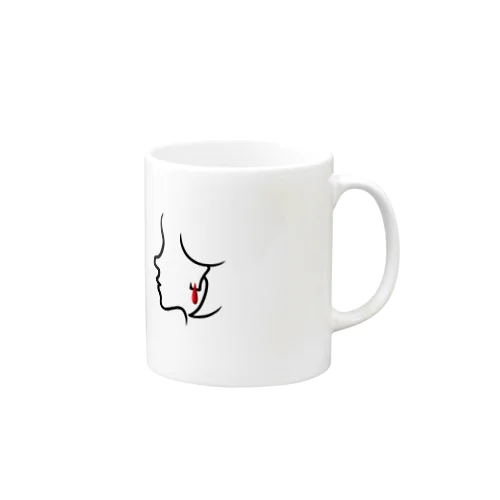 ドリー・ウィングの横顔 Mug