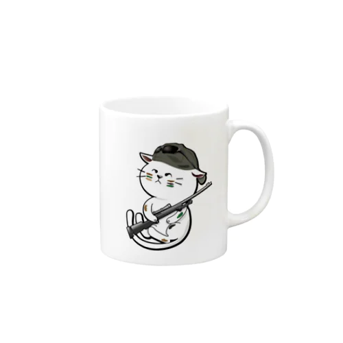 市街地戦スナイパーキャット Mug