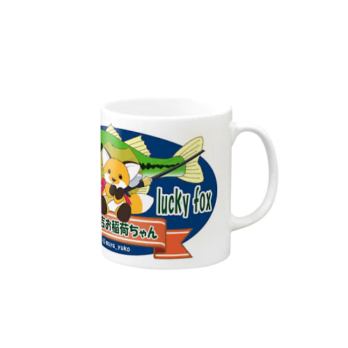 『釣り吉お稲荷ちゃん🎣🦊』A Mug