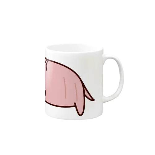 前髪が生えてしまったハダカデバネズミさん Mug