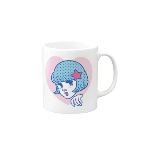 おかっぱファンシー Mug