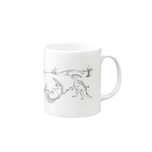 戯画ザウルス Mug