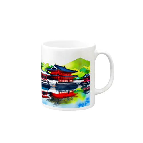 平等院鳳凰堂 Mug