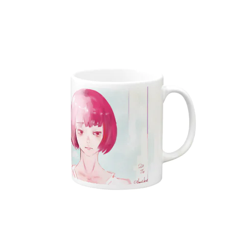 ビビッドの花弁 Mug