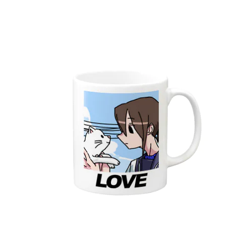 LOVE meow Mug