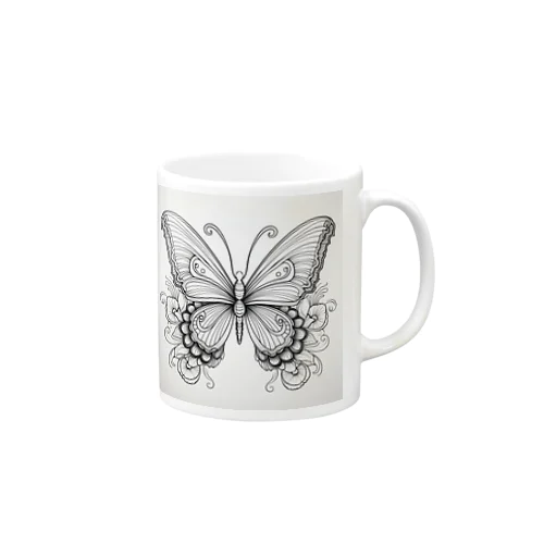 美しい蝶..ちょう Mug