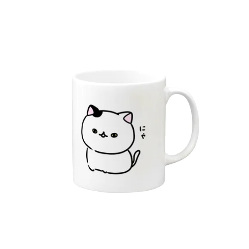 どこかの猫 Mug