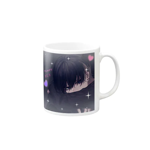 各3点限定黒髪澪グッズです！ Mug