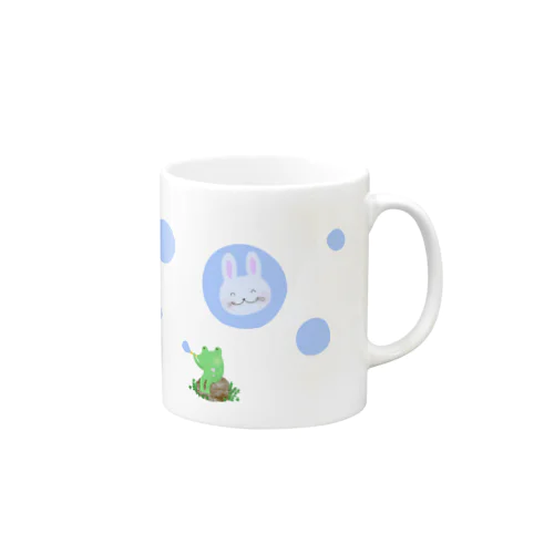 カエルさんのシャボン玉 Mug