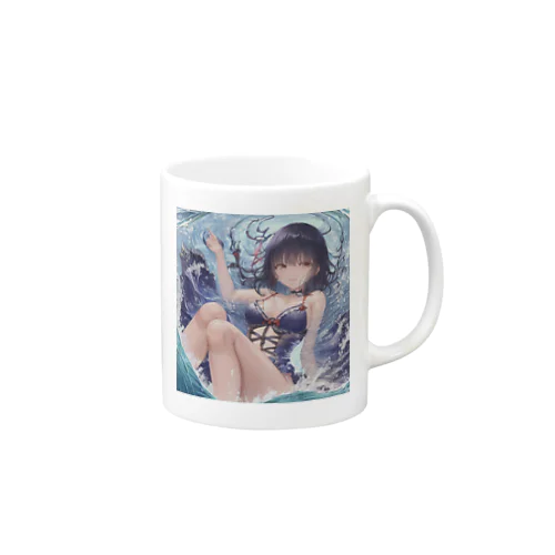 夏開放潤美ちゃん Mug