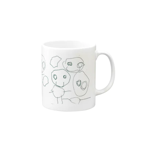 らくがきふぁみりー Mug