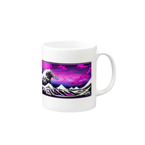 神奈川沖浪裏 Mug