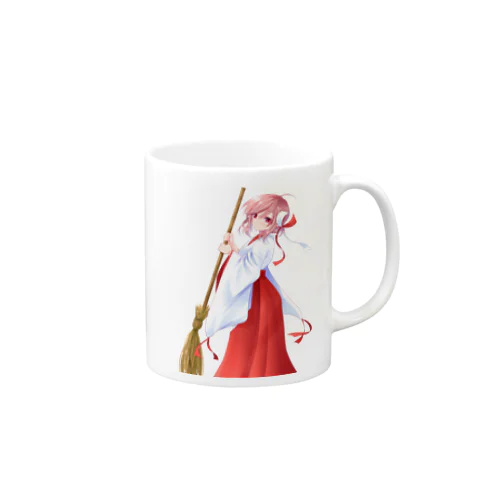 巫女カップー Mug