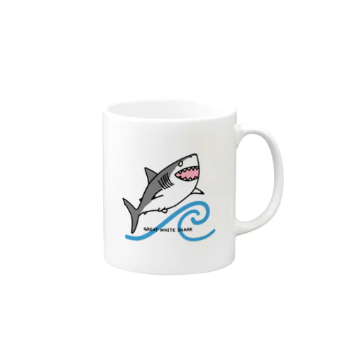 ホホジロザメ Mug