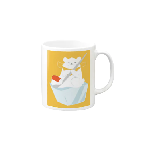 しろくまくん Mug