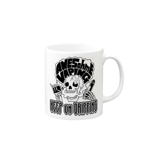 KEEP on DRIPPING(白) Mug