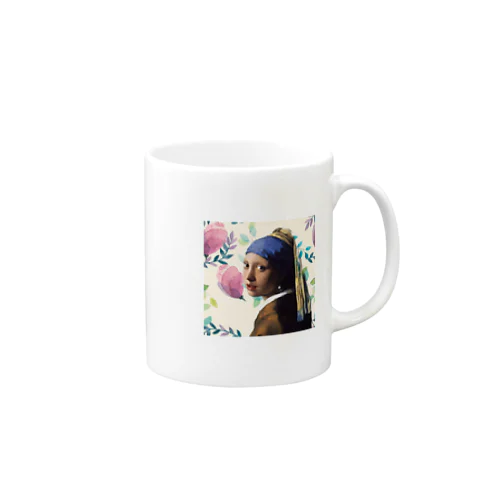 Pearl Earring  Mug