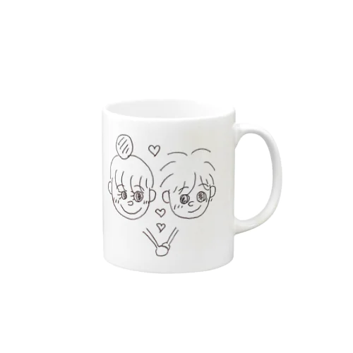 君と僕 Mug