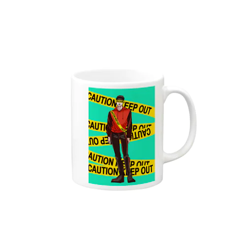 caution！ Mug