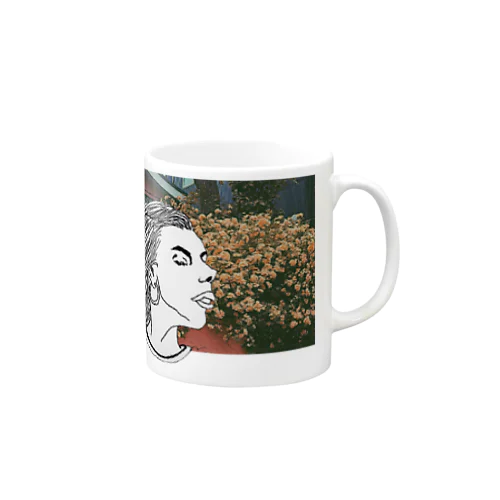 木香薔薇 Mug