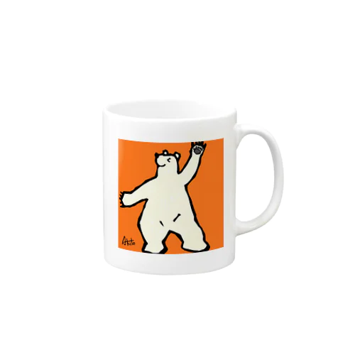 ハーイ！しろくま Mug