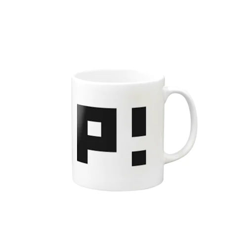 ピコピコ1文字ロゴ Mug