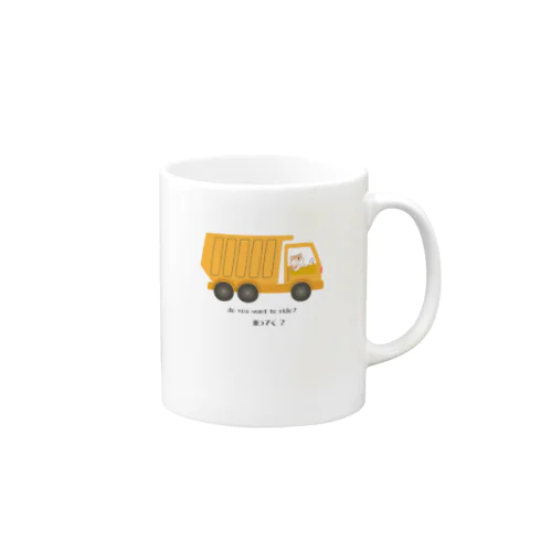 わんちゃん運転手 Mug