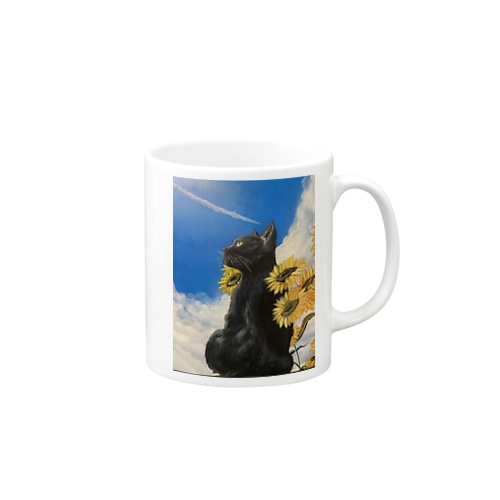 黒猫さん Mug