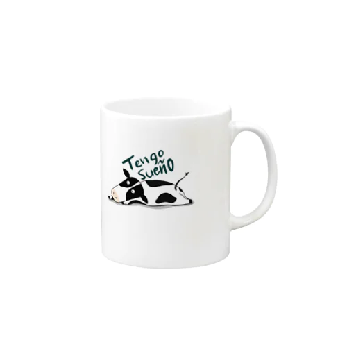 すやすや牛さん Mug