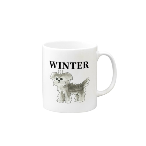 とあるわんこ・冬 Mug