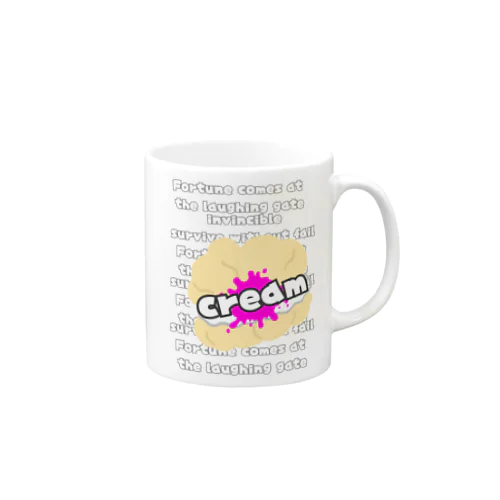 cream-f※※※- Mug