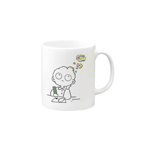 豊かな発想 Mug