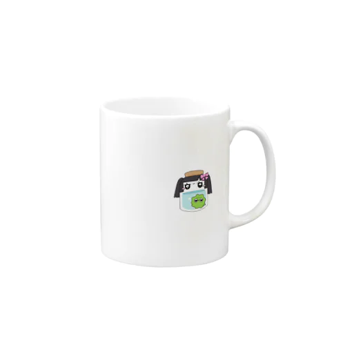 まりヒモくん&びんヘラちゃん Mug