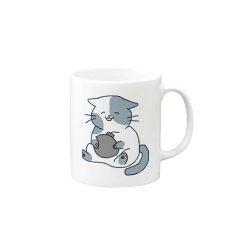 爆弾を持った赤ちゃんねこ Mug