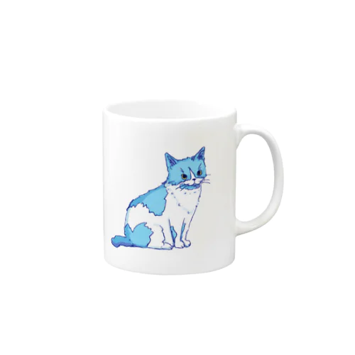 水色の猫ちゃん Mug