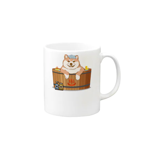 しばいぬ温泉最高くん Mug