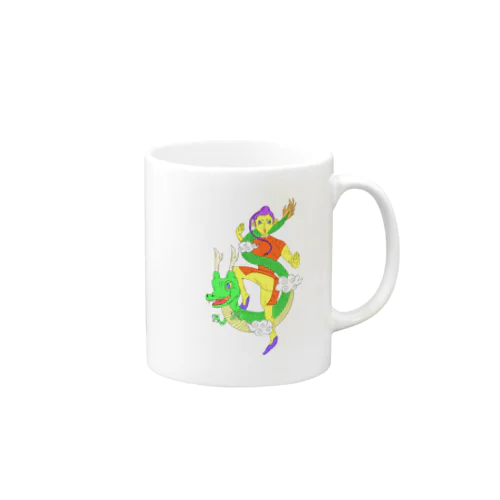 ドラゴンガール Mug