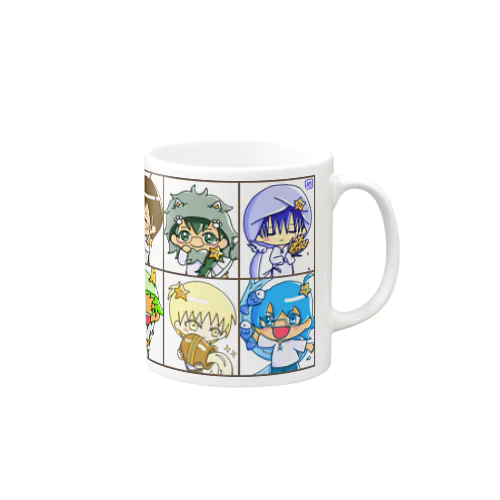 十二星座シリーズ Mug