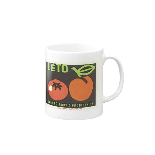 チェコ　マッチ箱　夏野菜 LETO Mug