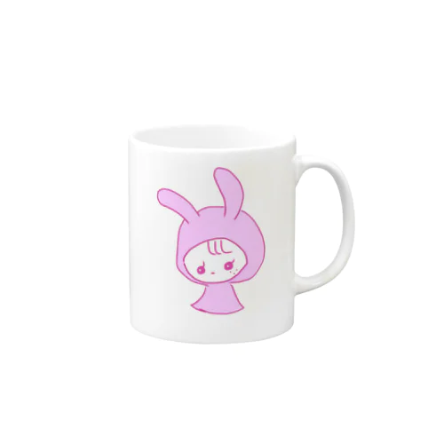 ちびらびにゃんこ(べびー) Mug