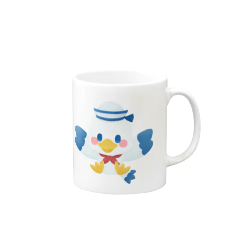 カモメの水平さん Mug