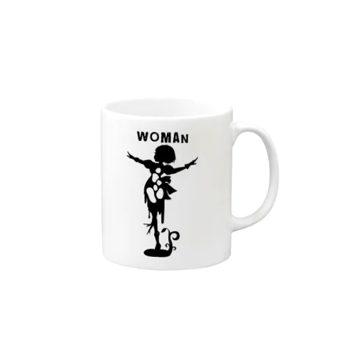 Woman’s マグカップ