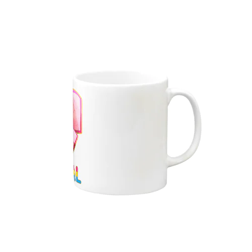 「🍞セクシャル」文字付き Mug