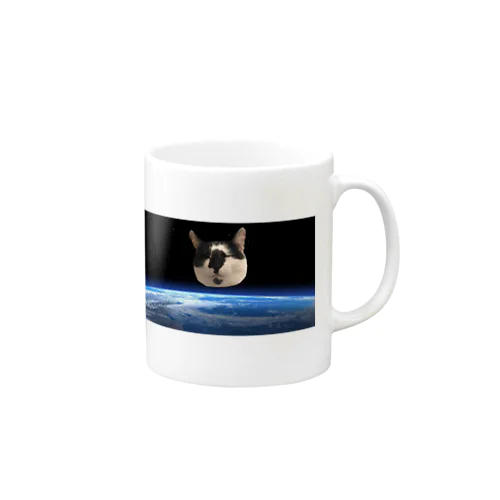 衛星猫 マグカップ